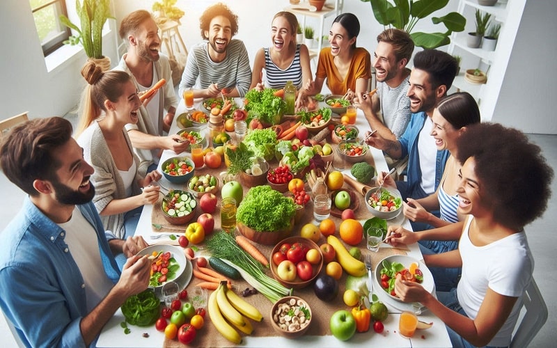 عکس داشتن رژیم غذایی خوب