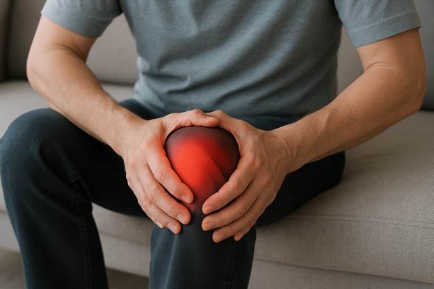 درد زانو هنگام خم شدن